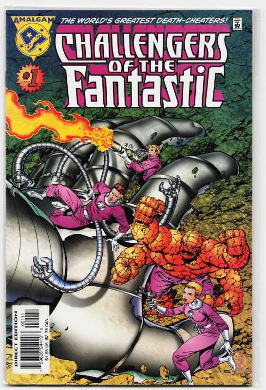 Challengers of the Fantastic (1997) Challengers of the Fantastic (Marvel Comics, 1997), raw, ungraded comic book — front cover
