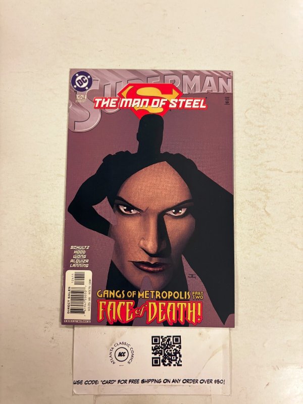 Superman the Man of Steel #124 (DC Comics), raw comic book in NM condition — front cover