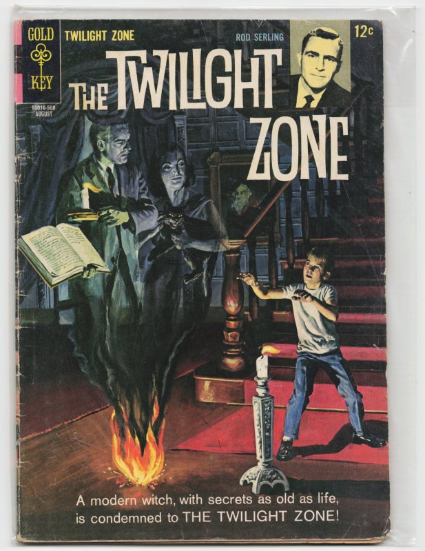 Twilight Zone #12 (Dell, 1965), raw, ungraded comic book — front cover