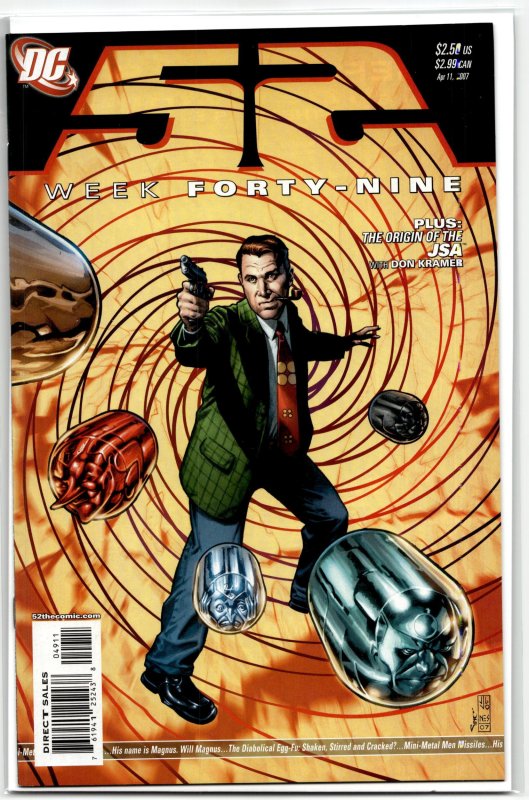 52 #49 (2007), raw, ungraded comic book — front cover