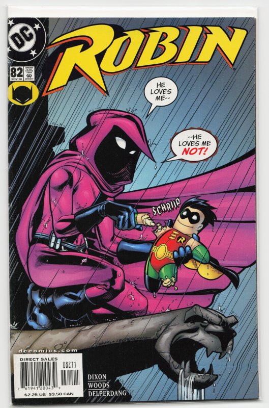 Robin #82 (DC Comics, 2000), raw, ungraded comic book — front cover