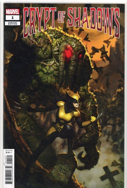 Crypt of Shadows #1 (Marvel Comics, 2022), raw comic book in NM- 9.2 condition — front cover