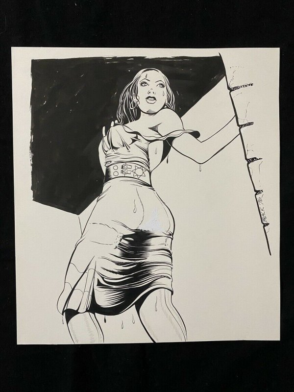 Senorita Rio Original Pin Up by Bill Black- 1976- GGA (1976), raw, ungraded comic book — front cover