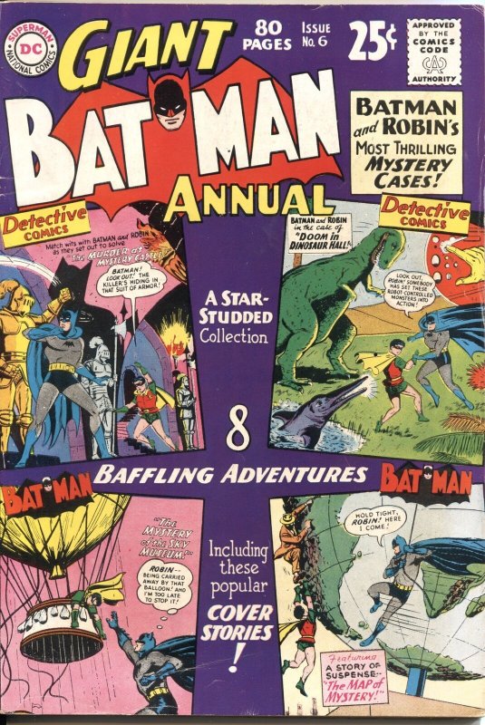 Batman Annual #6 (DC Comics), raw, ungraded comic book — front cover