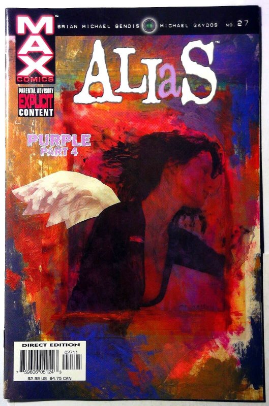 Alias #27 (Marvel Comics, 2003), raw, ungraded comic book — front cover