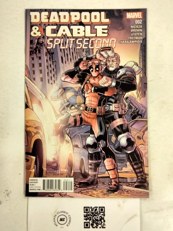 Deadpool & Cable #2 (Marvel Comics), raw comic book in NM condition — front cover