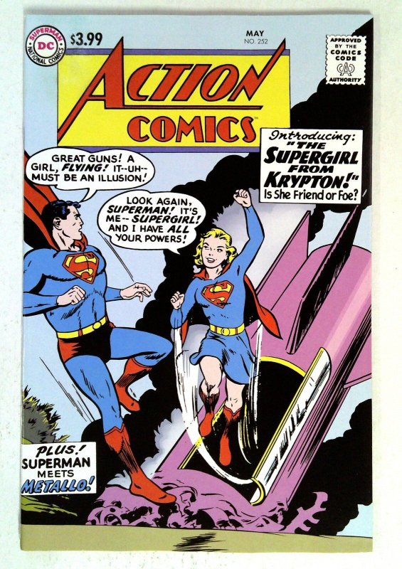 Action Facsimile Edition #252 (DC Comics, 2025), raw comic book in NM- condition — front cover
