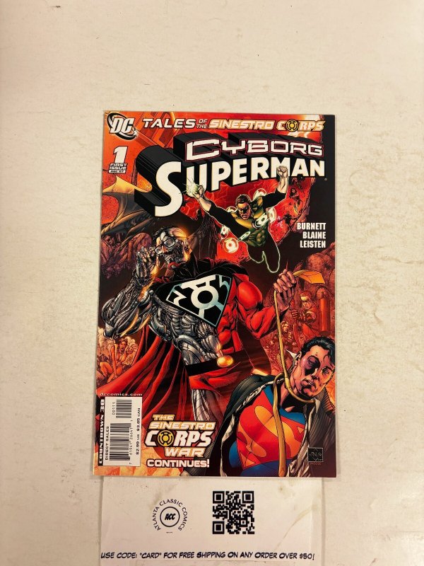 Cyborg Superman #1 (DC Comics), raw comic book in NM condition — front cover