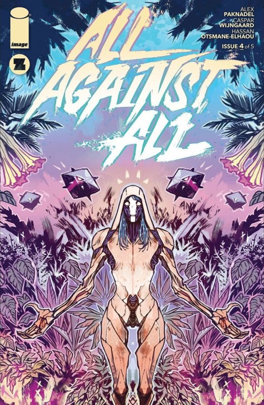 All Against All #4 (Image Comics, 2023), raw, ungraded comic book — front cover