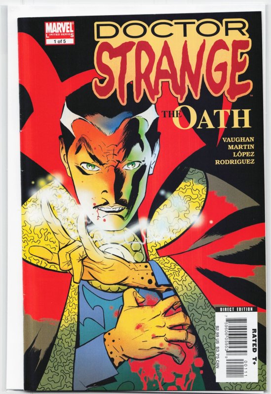 Doctor Strange: The Oath #1 (2006), raw, ungraded comic book — front cover