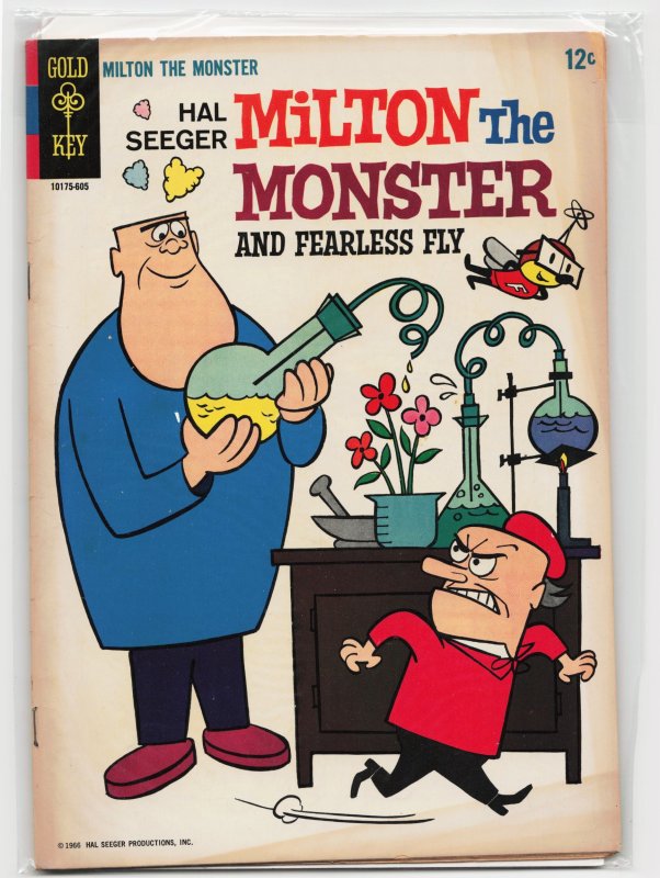 Milton the Monster Milton the Monster, raw, ungraded comic book — front cover