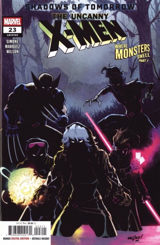 The Uncanny X-Men #23 (Marvel Comics, 2026), raw, ungraded comic book — front cover