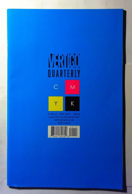 Vertigo Quarterly #1 (DC Comics, 2014), raw, ungraded comic book — front cover