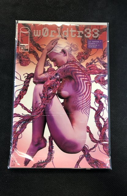 W0rldtr33 #14 (Image Comics, 2025), raw, ungraded comic book — front cover