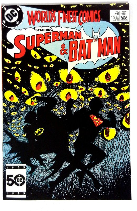 World's Finest Comics #315 (DC Comics, 1985), raw comic book in NM- condition — front cover