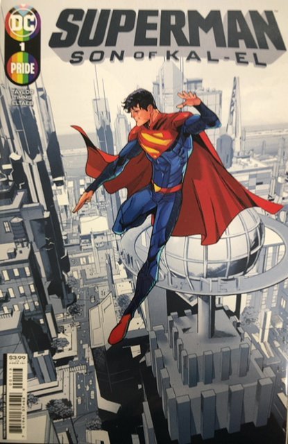 Superman: Son of Kal-El #1 (DC Comics, 2021), raw, ungraded comic book — front cover
