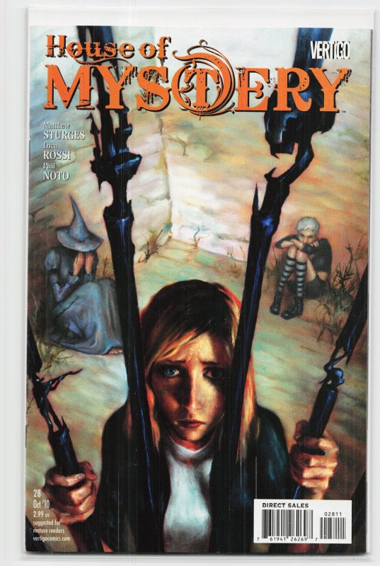 House of Mystery #28 (DC Comics, 2010), raw, ungraded comic book — front cover