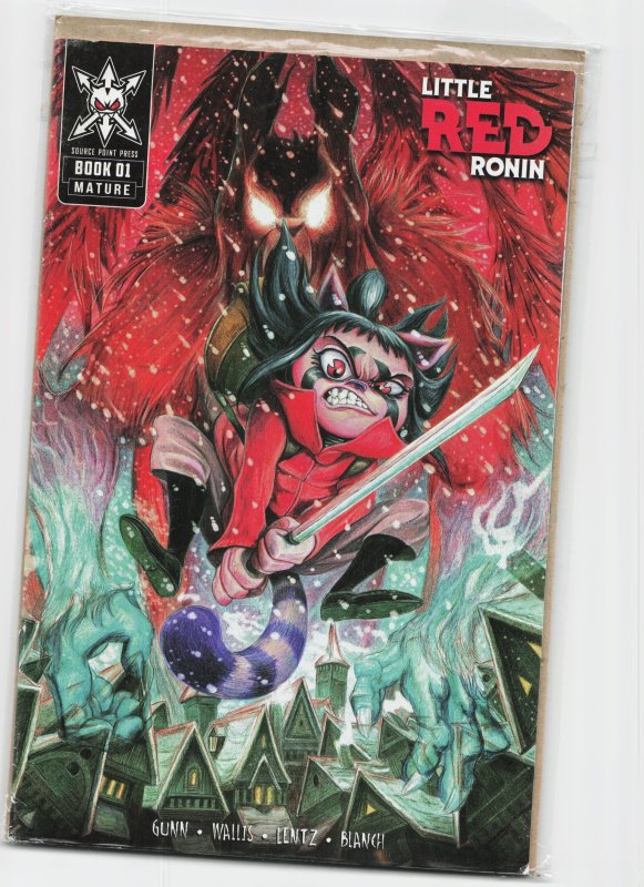 Little Red Ronin #1 (Mad Cave Studios, 2022), raw, ungraded comic book — front cover