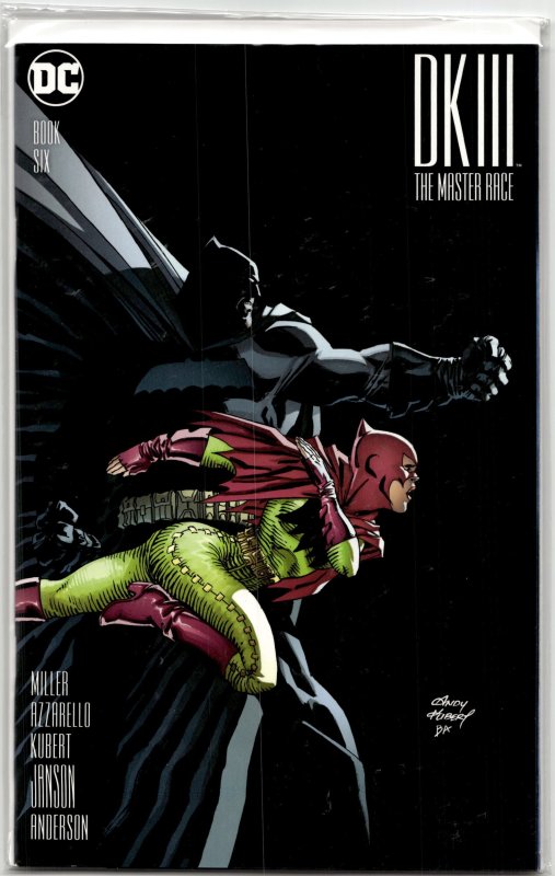 Dark Knight III: The Master Race #5 (DC Comics, 2016), raw, ungraded comic book — front cover