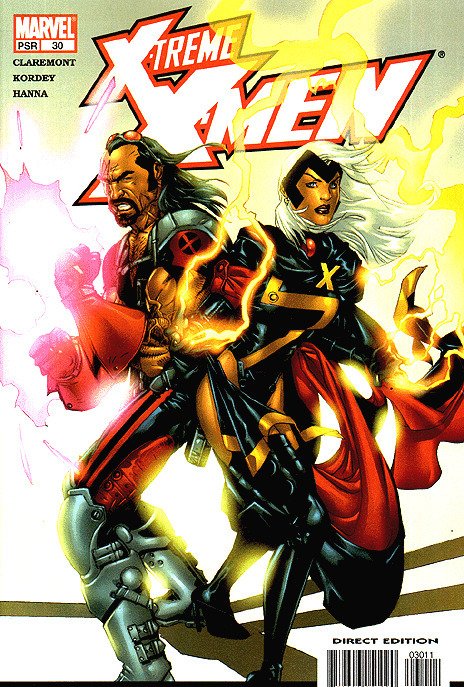 X-Treme X-Men #30 (Marvel Comics), raw comic book in VF/NM condition — front cover