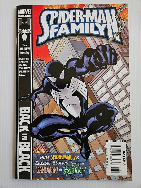 Spider-Man Family #1 (2007), raw, ungraded comic book — front cover
