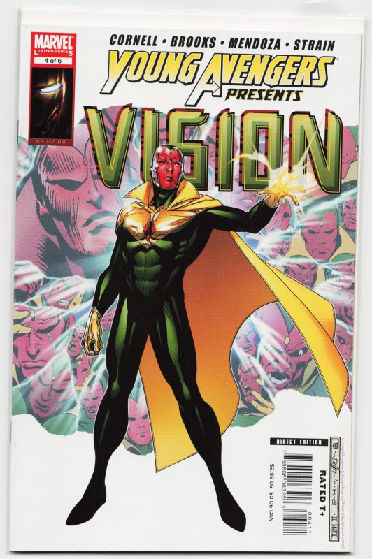 Young Avengers Presents #4 (Marvel Comics, 2008), raw, ungraded comic book — front cover
