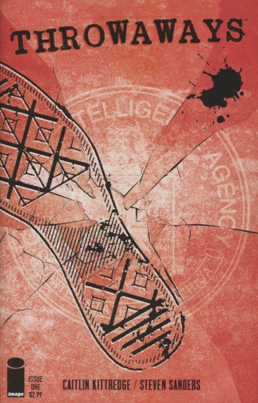 Throwaways #1 (Image Comics, 2016), raw comic book in VF/NM condition — front cover