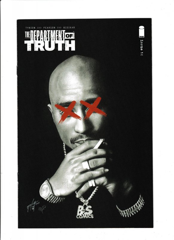 Department of Truth #14 (Image Comics, 2021), raw, ungraded comic book — front cover