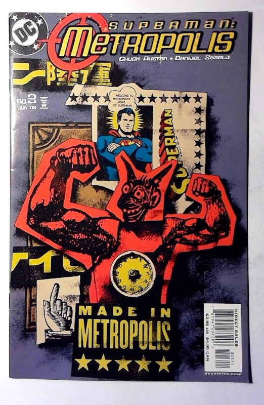 Superman: Metropolis #3 (DC Comics, 2003), raw, ungraded comic book — front cover