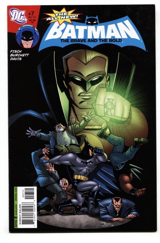 Batman: The Brave and the Bold #7 (DC Comics, 2011), raw comic book in VF/NM condition — front cover