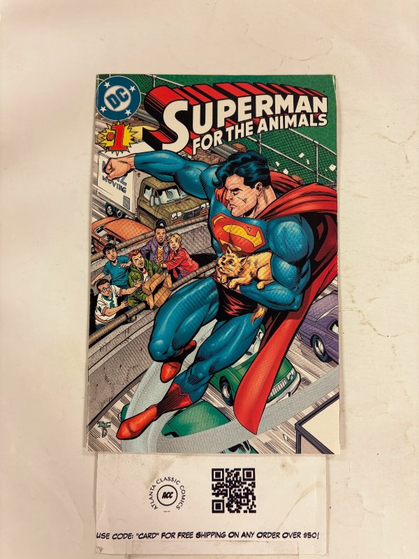 Superman for Animals #1 (DC Comics), raw comic book in NM condition — front cover