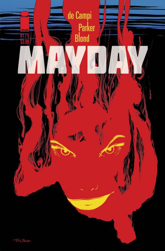 Mayday #1 (Image Comics, 2016), raw comic book in VF/NM condition — front cover