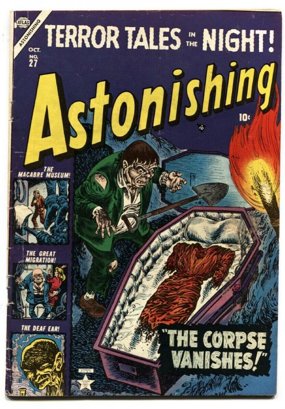 Astonishing #27, raw comic book in VG+ condition — front cover