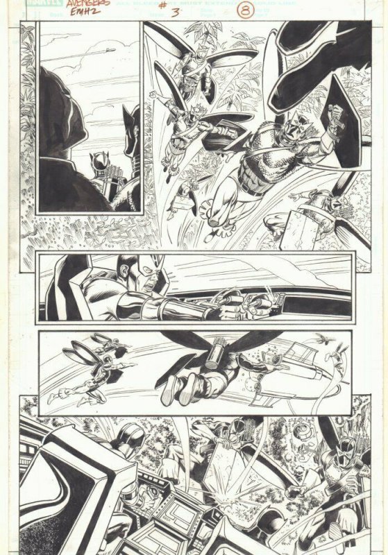 Avengers: Earth's Mightiest Heroes #3 (Marvel Comics, 2005), raw, ungraded comic book — front cover