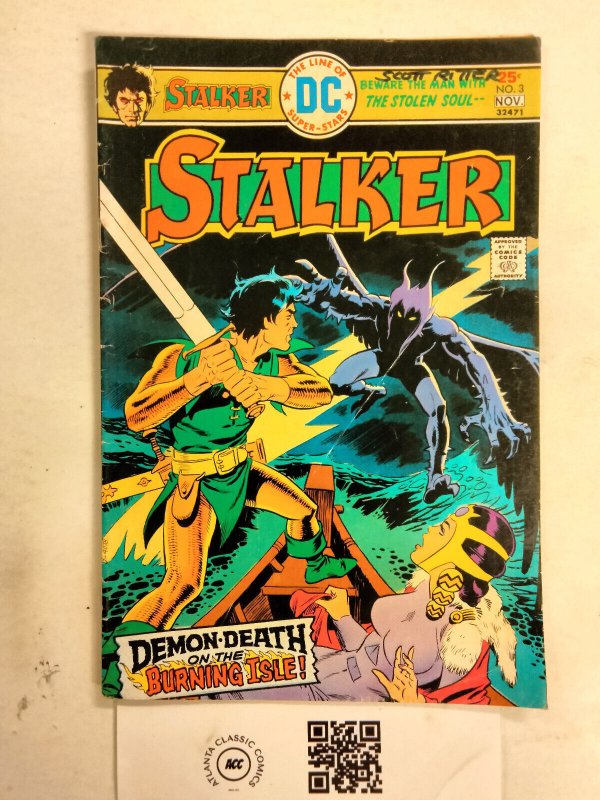 Stalker #3 (DC Comics, 1975), raw comic book in GD condition — front cover