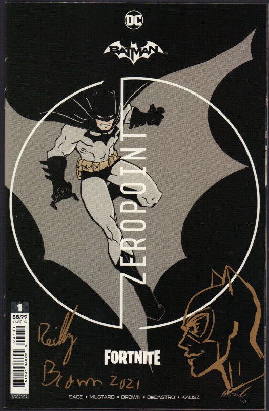 Batman/Fortnite: Zero Point #1 (2021), raw, ungraded comic book — front cover