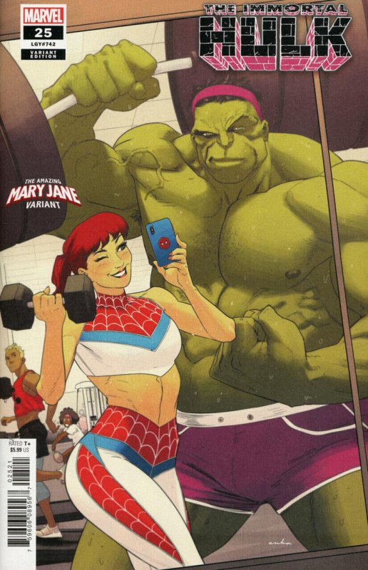 Immortal Hulk #25 (Marvel Comics, 2018), raw comic book in VF/NM condition — front cover