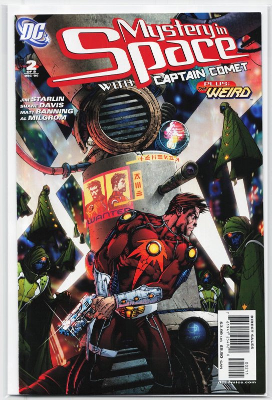 Mystery in Space #2 (DC Comics, 2006), raw, ungraded comic book — front cover