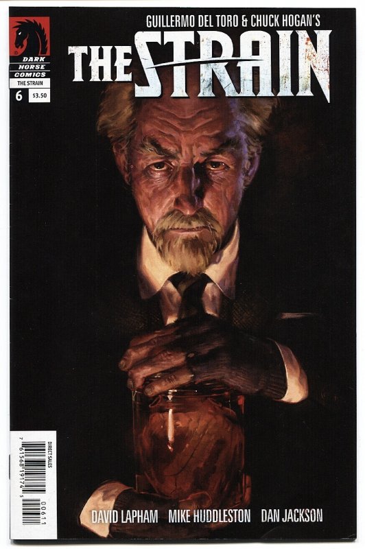 The Strain #6 (Dark Horse Comics), raw comic book in VF condition — front cover