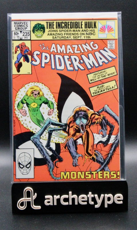 The Amazing Spider-Man #235 (Marvel Comics, 1982), raw, ungraded comic book — front cover