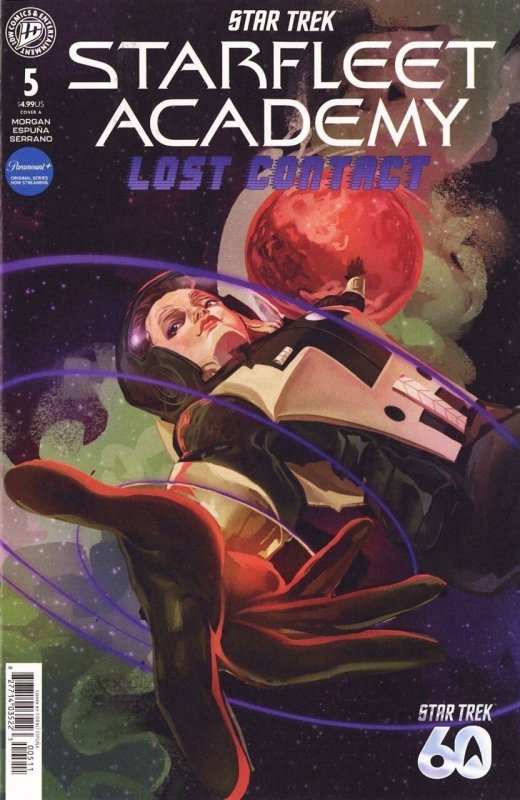 Star Trek: Starfleet Academy Lost Contact #5 (IDW Publishing, 2026), raw, ungraded comic book — front cover