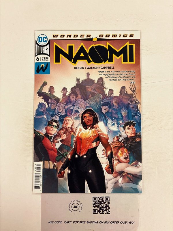 Naomi #6 (DC Comics, 2019), raw comic book in NM condition — front cover