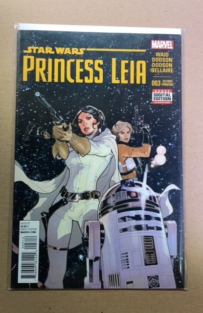 Princess Leia #3 (2015), raw, ungraded comic book — front cover