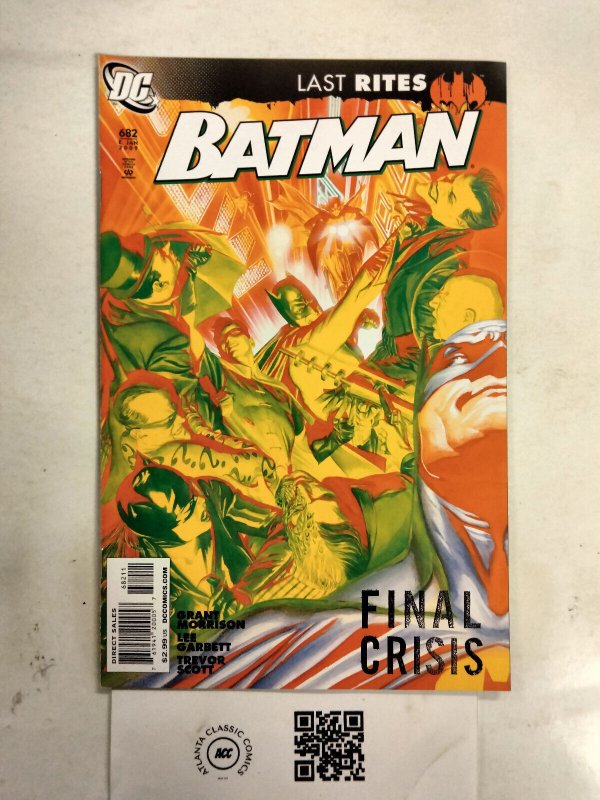Batman #682 (DC Comics), raw comic book in NM condition — front cover
