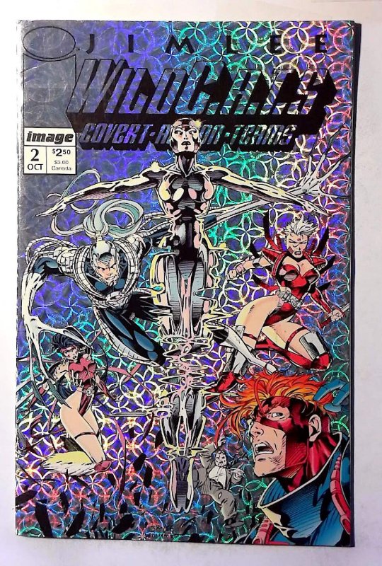 WildC.A.T.s: Covert Action Teams #2 (Image Comics, 1992), raw comic book in 7.5 condition — front cover