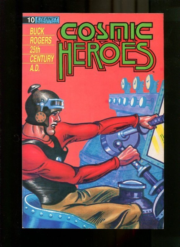 Cosmic Heroes #10, raw comic book in FN condition — front cover