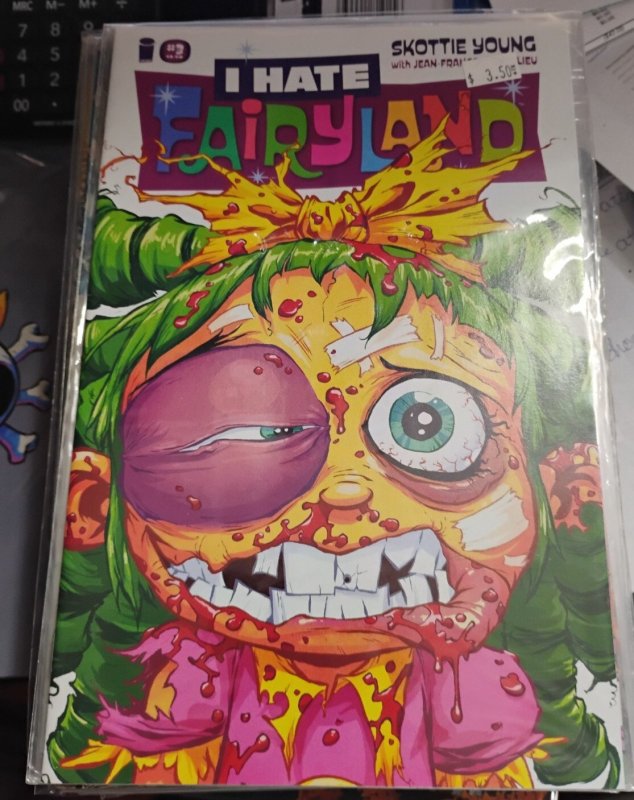 I Hate Fairyland #3 (Image Comics, 2015), raw, ungraded comic book — front cover