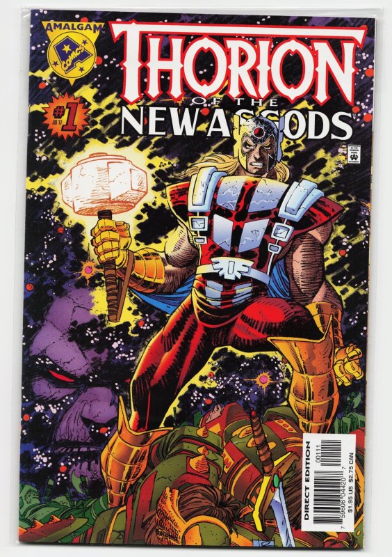 Thorion of the New Asgods (1997) Thorion (Image Comics, 1997), raw, ungraded comic book — front cover