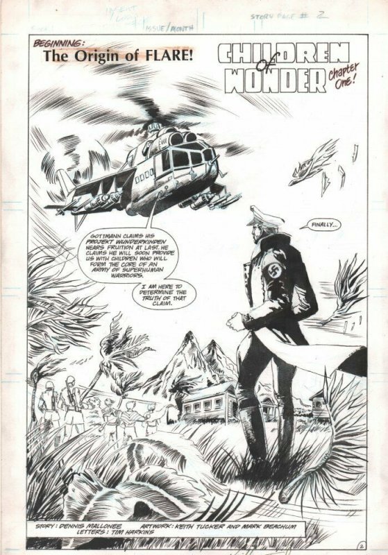 Flare First Edition #6, raw, ungraded comic book — front cover