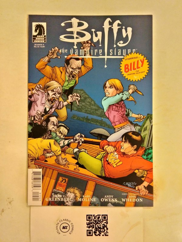 Buffy the Vampire Slayer #15 (Dark Horse Comics), raw comic book in NM condition — front cover